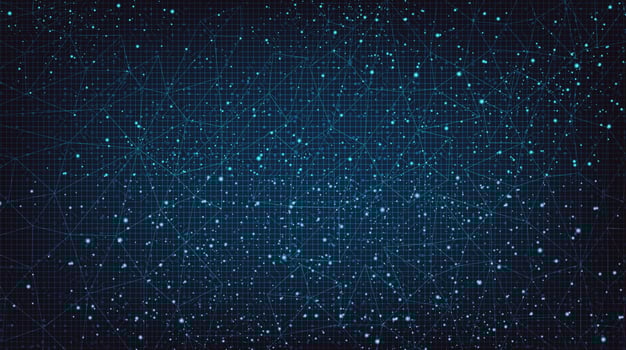 Abstract Light Technology Microchip background vector