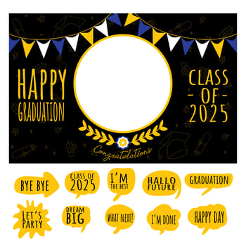 Graduation Background Concept vector