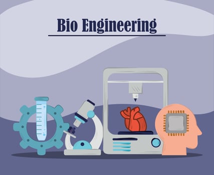 bioengineering medicine innovation vector