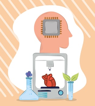 bioengineering medical science vector