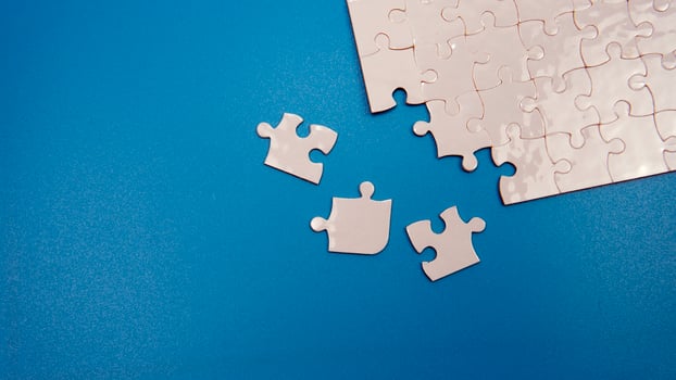Blank Jigsaw Puzzle photo