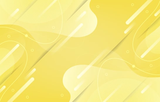 Abstract Wave Yellow Background vector