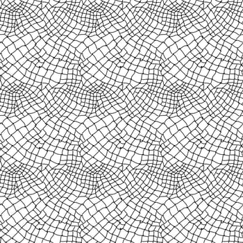 Black and White Abstract Background Seamless Pattern vector