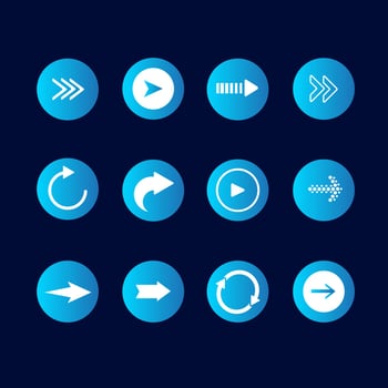 Arrow Icon Set vector
