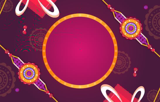 Raksha Bandhan Background vector