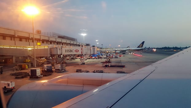 Bangkok, Thailand 2016- Photos from the window of the plane