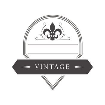 decorative vintage frame vector