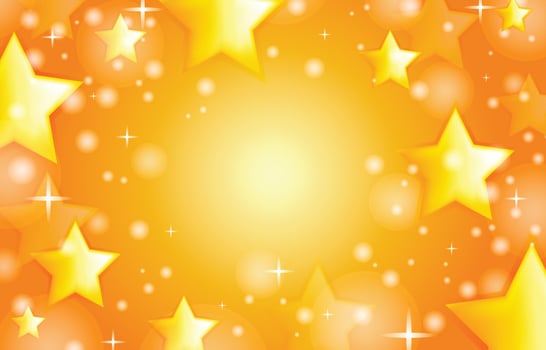 Sparkle Star Background Template vector