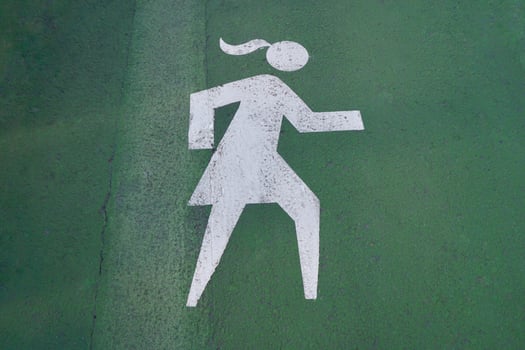 pedestrian traffic signal on the street photo