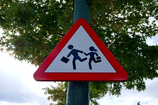 pedestrian traffic signal on the street photo