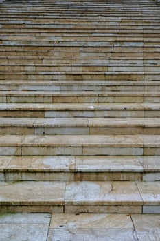 stairs architecture on the street photo