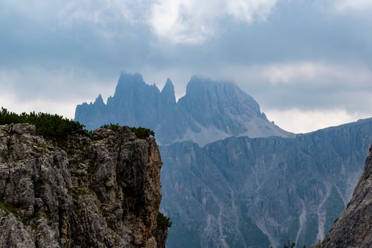 Clouds on the Dolomites photo