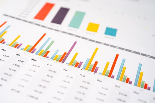 Charts Graphs paper photo