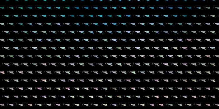 Light Pink Green vector pattern with polygonal style