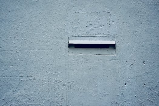 old blue wall textured background photo