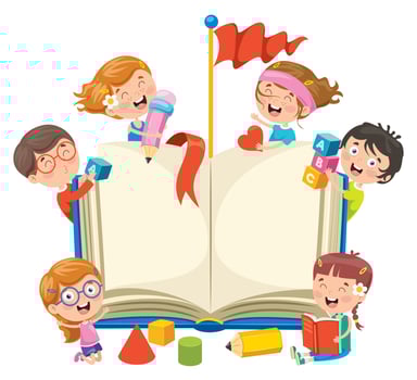 Concept Design For Children Education vector