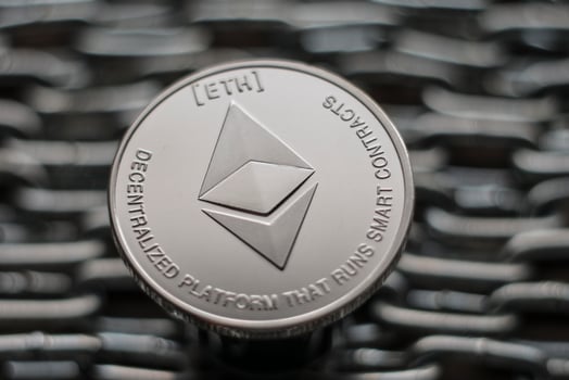 Crypto currency ethereum photo