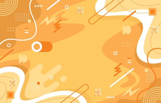 Flat Abstract Yellow Background vector