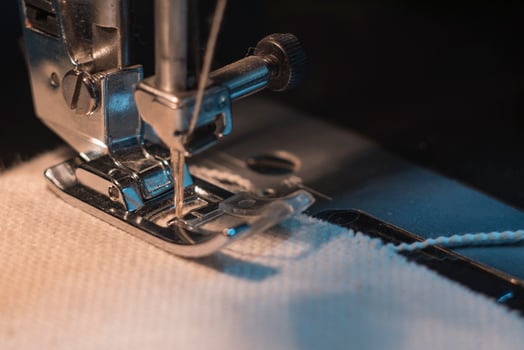 Wallpaper sewing machine foot photo