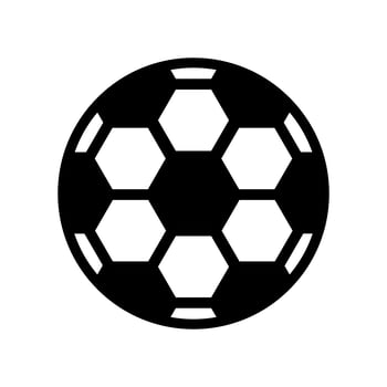 soccer sport balloon line icon vector