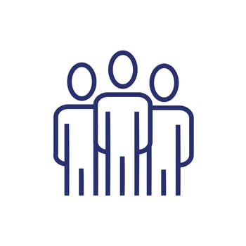business people avatars figures icons vector