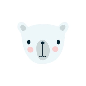 cute llama wild animal character icon vector