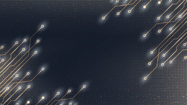 Abstract circuit Line on Technology Background Hi tech Digital and security Concept design vector