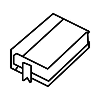 book school line style icon vector