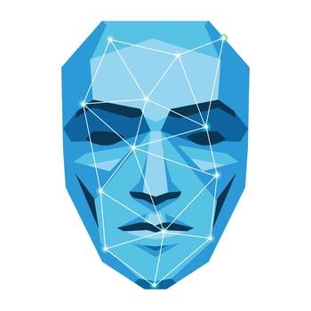 recognition human face vector
