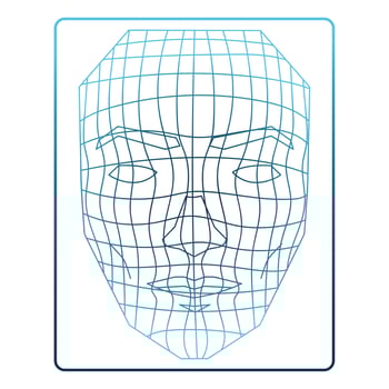 recognition human head vector