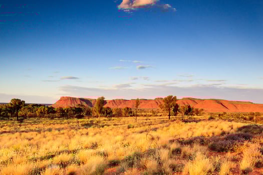 Kings Canyon at Sunset Northern Territory Australia photo