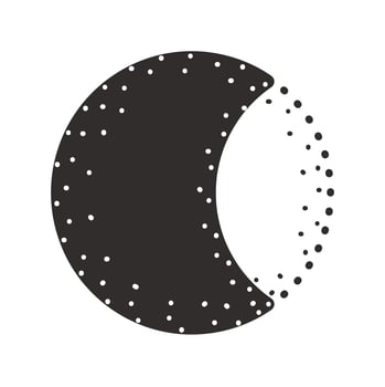 moon phases astrology vector