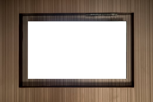 White backdrop in black frame photo