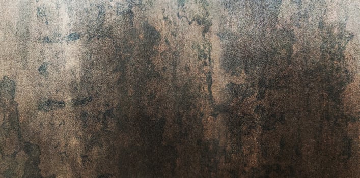 Copper grunge rusted metal texture, rust and oxidized metal background. photo