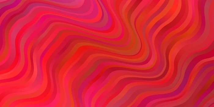 Light Red vector texture with wry lines