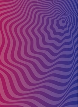 waves and forms purple background vector
