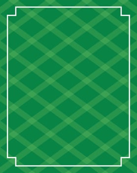 Saint patricks day checkered green background vector design