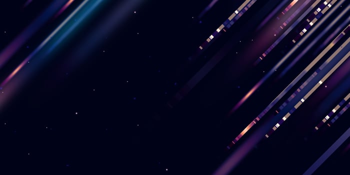 Light line fast motion photo