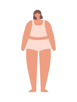 beautiful woman illustration vector