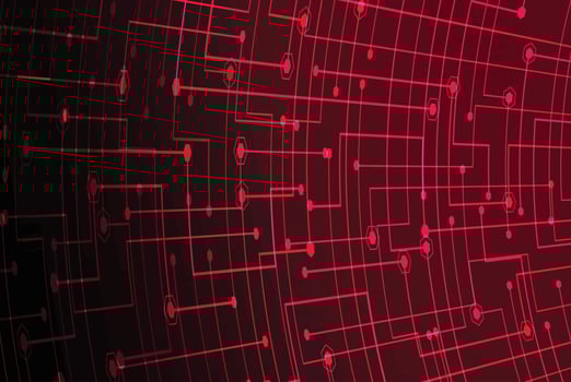 cyber circuit future technology concept background vector