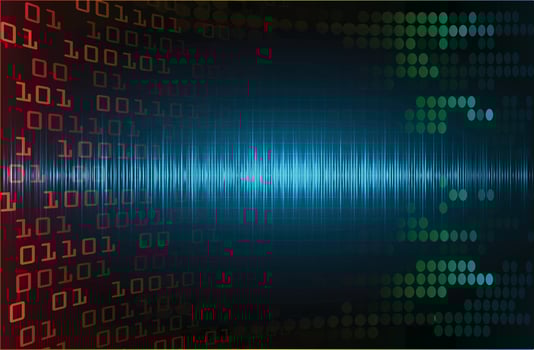 cyber circuit future technology concept background vector