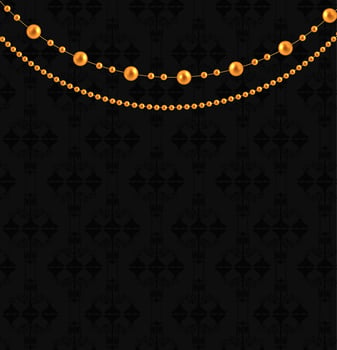 Beauty pearl background vector illustration