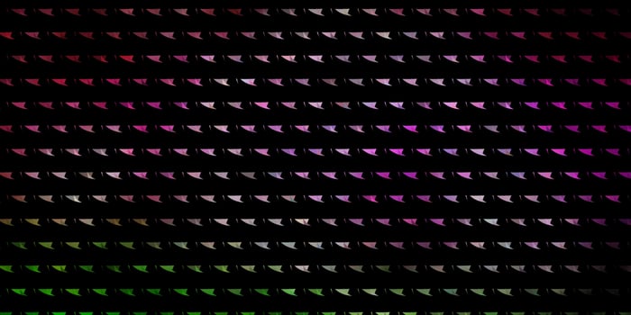 Light Pink, Green vector pattern with polygonal style.