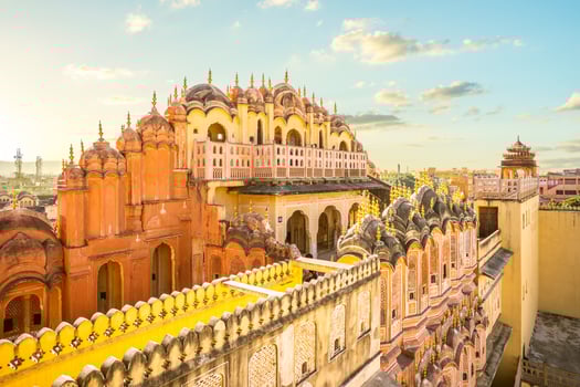 Hawa Mahal aka Palace of the Winds in Jaipur, India photo