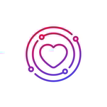 core value line vector icon