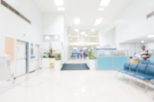 Blur hospital background photo