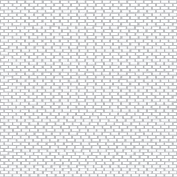 Seamless white brick wall pattern for background. Interior white grunge brick wall background. Grunge brick wall vector illustration flat style design.