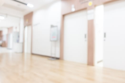 Abstract blur hospital and clinic photo