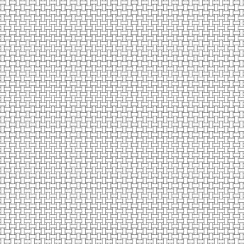 black line basket weave seamless vector pattern