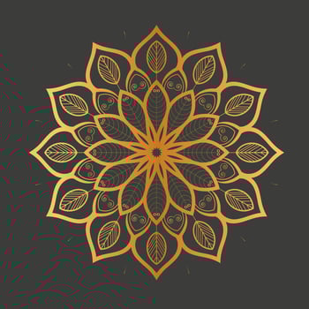 Flower Mandalas. Vintage decorative elements. Oriental pattern, vector illustration. Islam, Arabic, Indian, Turkish, Pakistan, Chinese, ottoman motifs